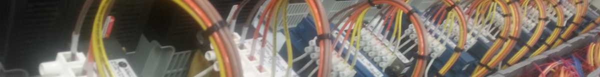wires on a panel