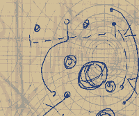 Translucent line drawing from Memetic Fermentation